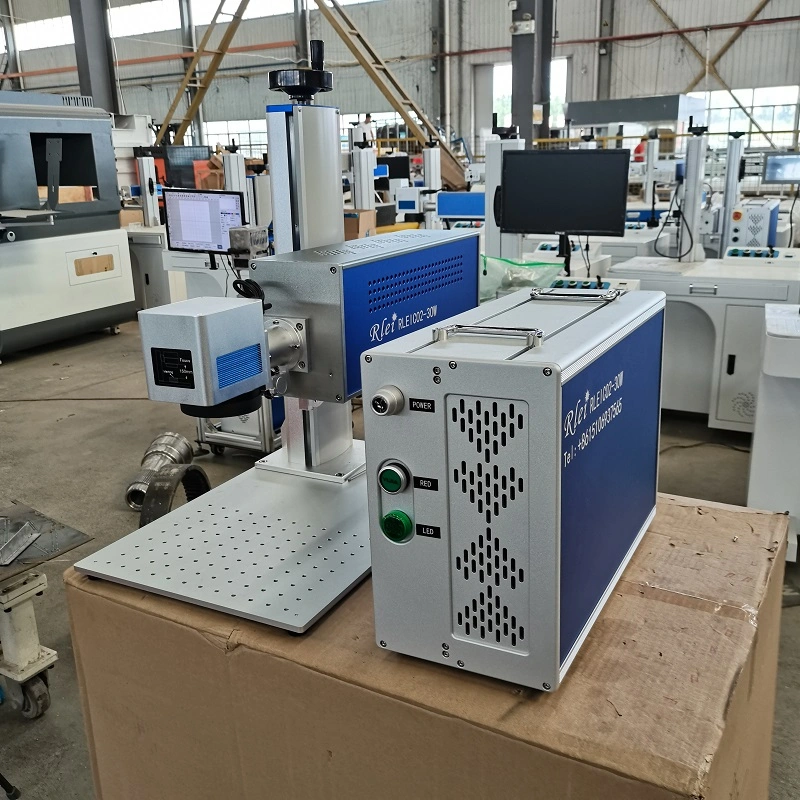 CO2 Laser Marking Machine for Production Line Date Code Printer for Water Bottle Logo Printing