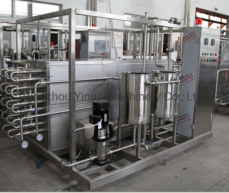 De tipo tubular de jugo de Ultra Alta temperatura de pasteurización para esterilizar los equipos de procesamiento