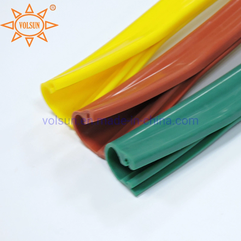 Flame Retardant Flexible UV Resistant 110kv High Voltage Silicone Rubber Sleeve Overhead Power Line Insulation Protection Cover