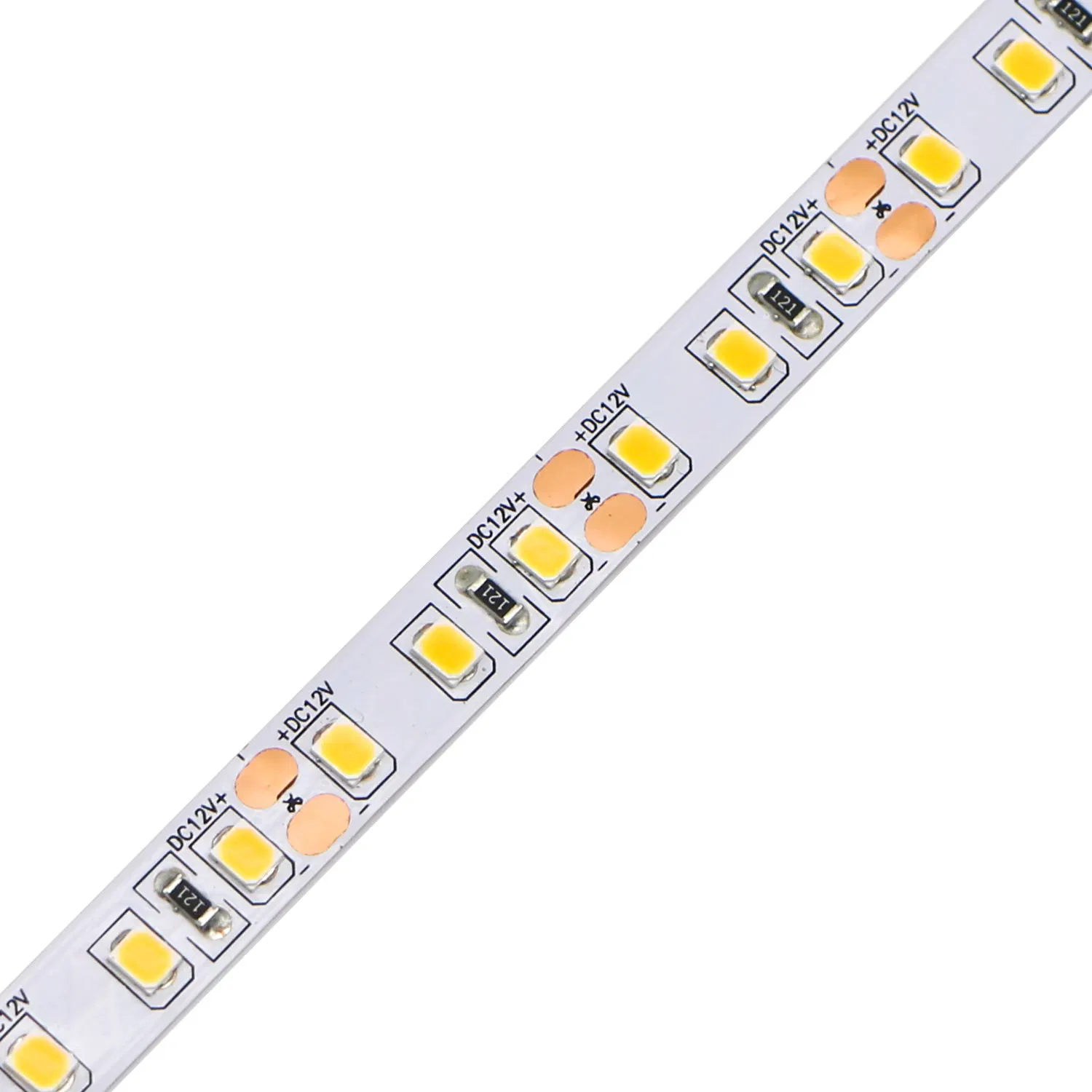 Blanco cálido 2835 Personalizada Flexible estándar TIRA DE LEDS para interiores