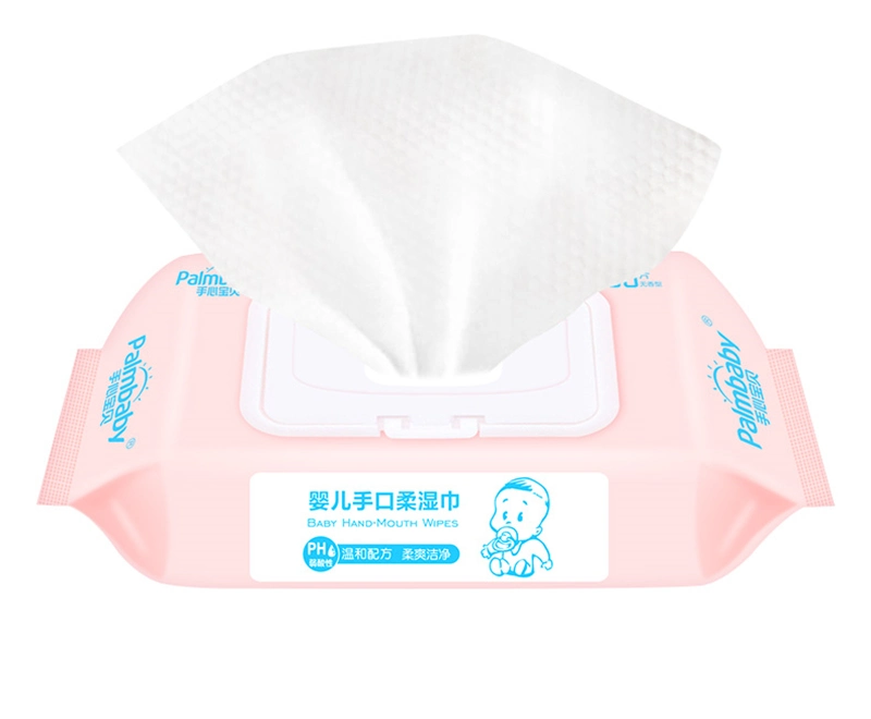 Venda por grosso Palmbaby alto grau Wet-Tissue com ultra-suave de falsos tecidos RO de água pura