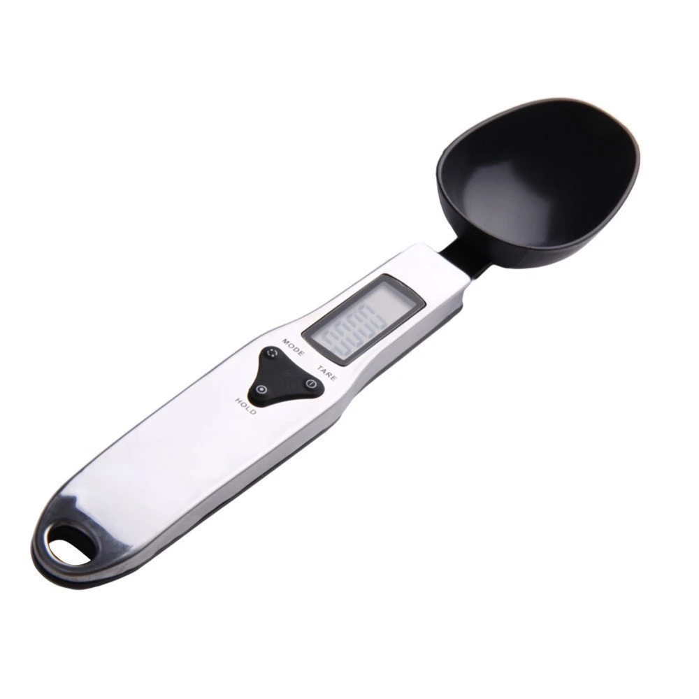 Stainless Steel Handle Portable 500g 0.1g Kitchen Digital Spoon Scale