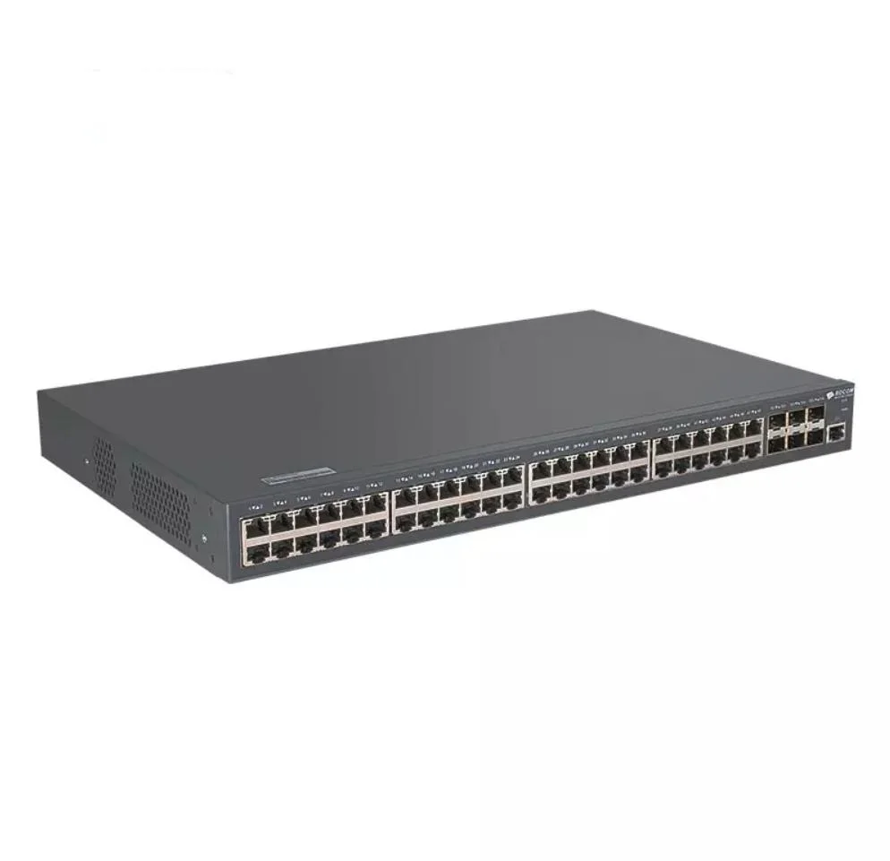 L3 48-Port Gigabit Managed Ethernet Switch 6-Port 10g Uplink, Stackable Hot-Swap Power Supply Enterprise Network Switch