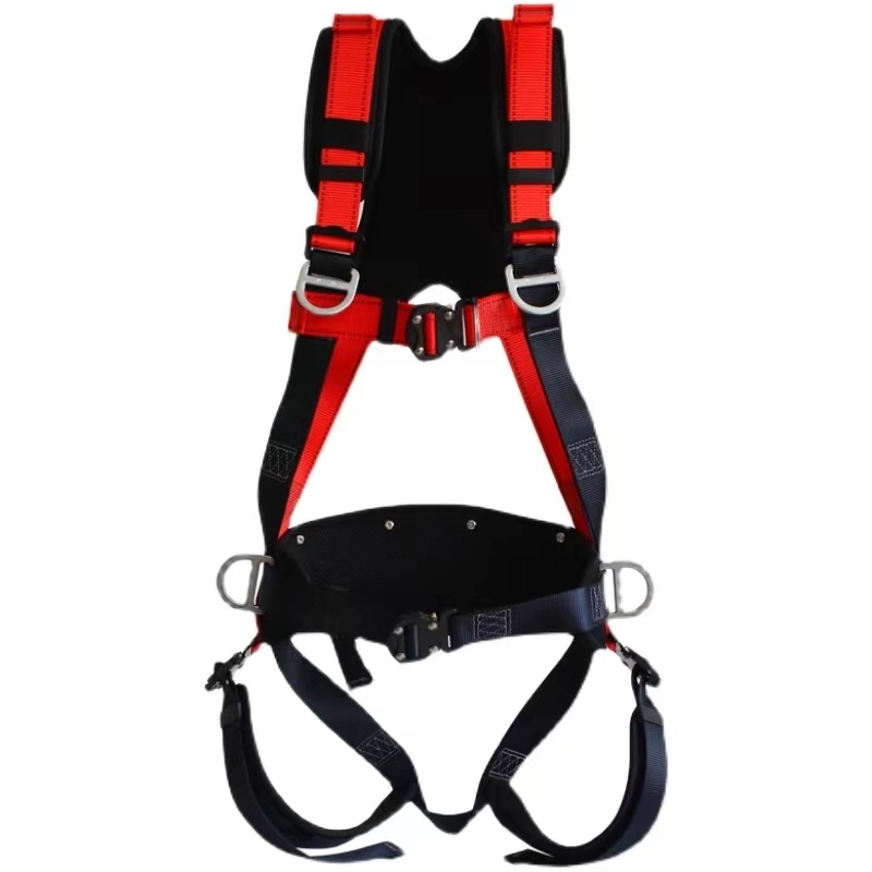 High quality/High cost performance  Outdoor Climbing Mountaineering Full Body Safety Belt Construction Work Rescue