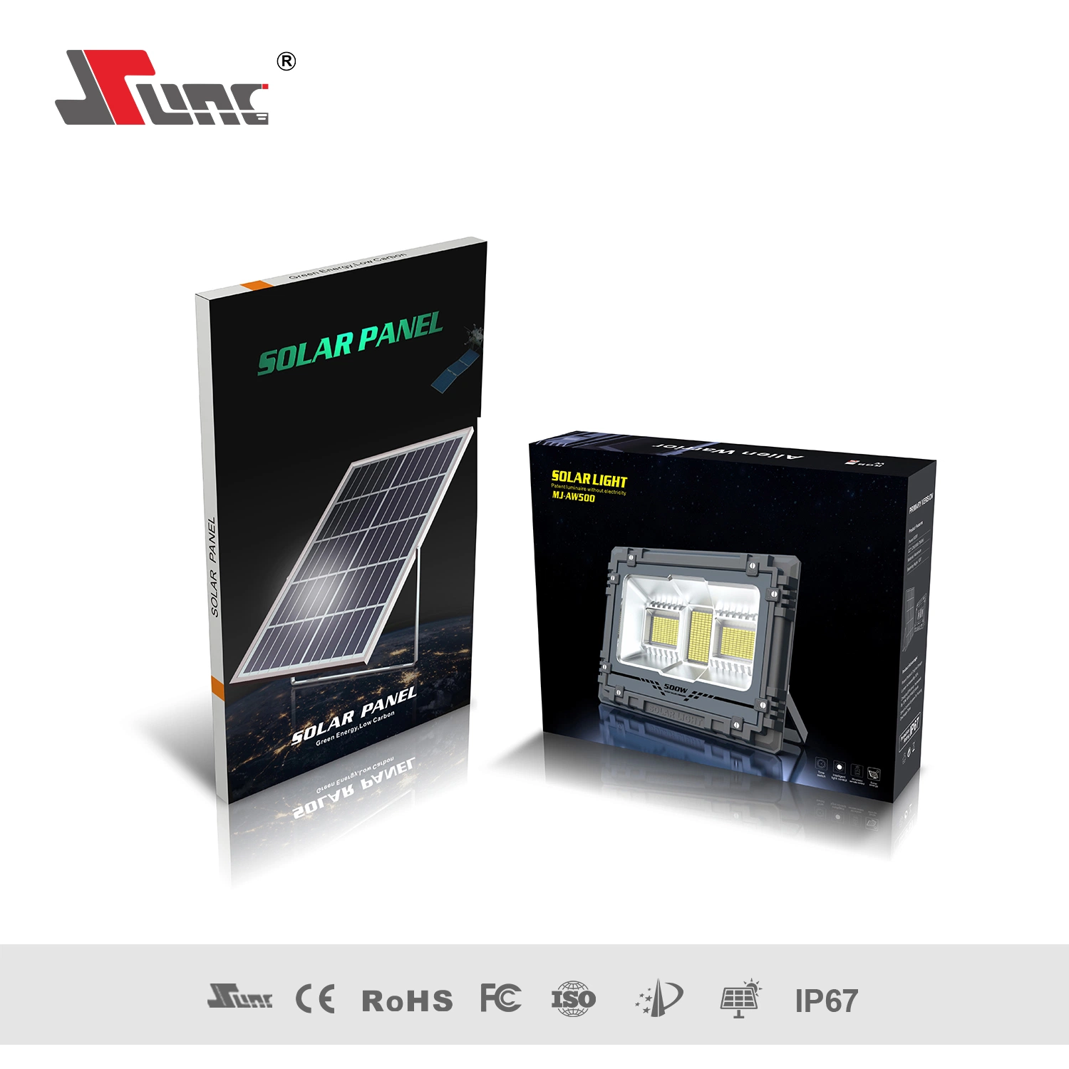 High Charging Efficiency Best Solar Powered Flood Light