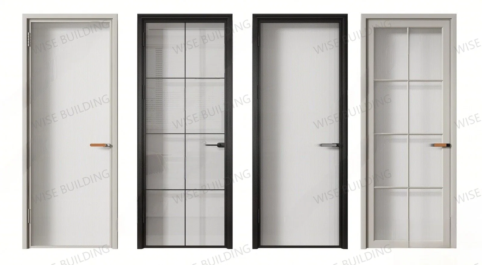 New Casement Hinged Door Soundproof Washroom Doors House Garden Main Gate