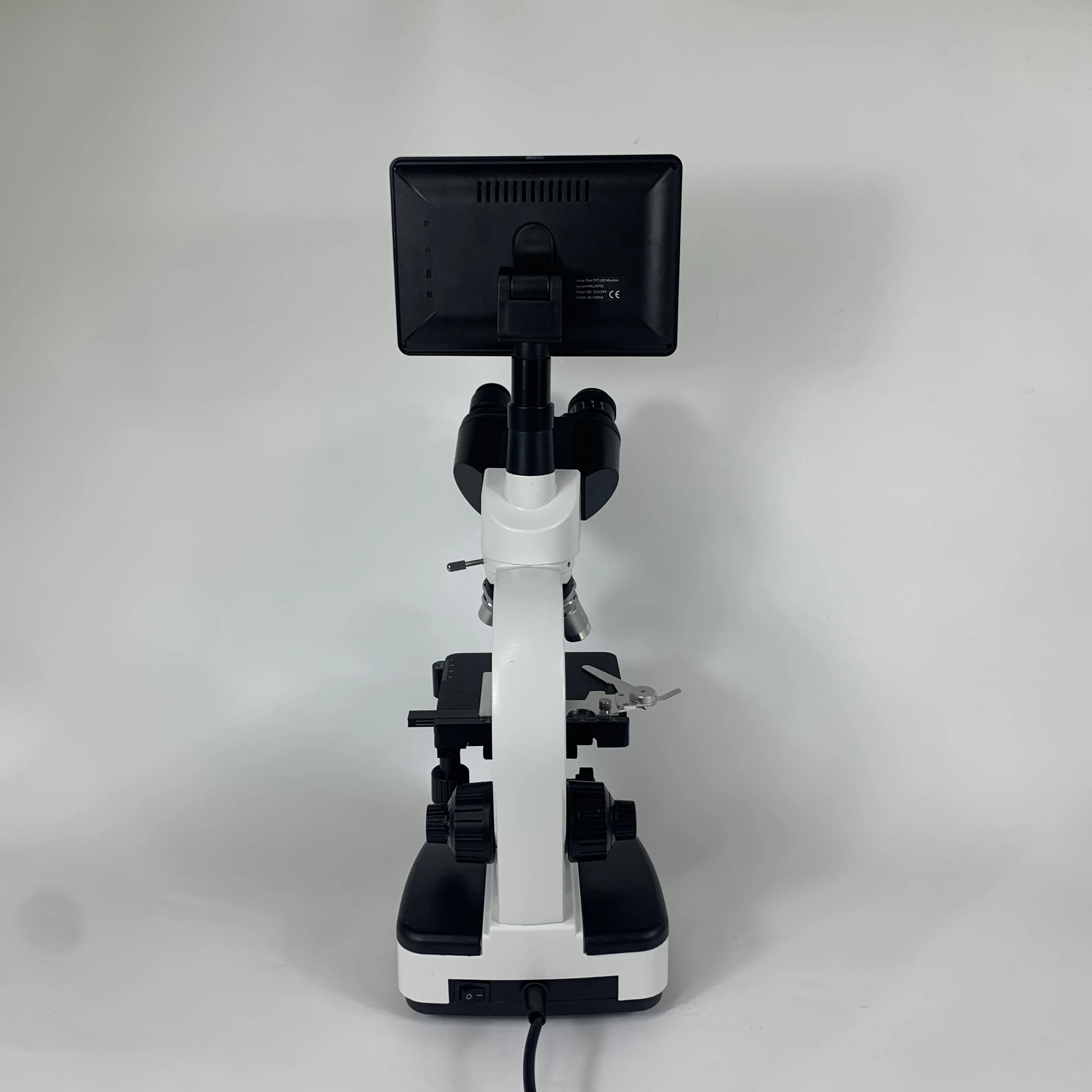 Trinocular Head Microscope with Screen Xsp-136sm Manufacturer in Ningbo, China