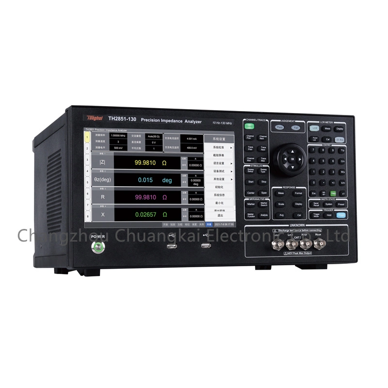 Analyseur d'impédance Tonghui Th2851-130 Ecran LCD TFT 10.1 pouces