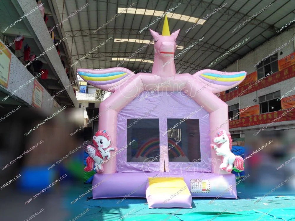 Unicorn Bouncy House Inflatable Bouncer Castle Jumper Air Bounce House Inflatable Bouncer Castle