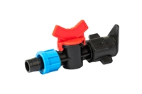 Socket Valve for Garden Agriculture Lock Valve for Tape Drip Irrigation