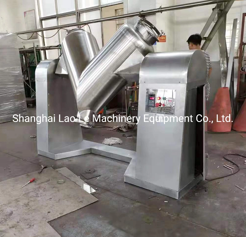 Vh-500 Pharmaceutical Mixing Dry Powder Laboratory Hopper Medicine Powder Mixer Machine