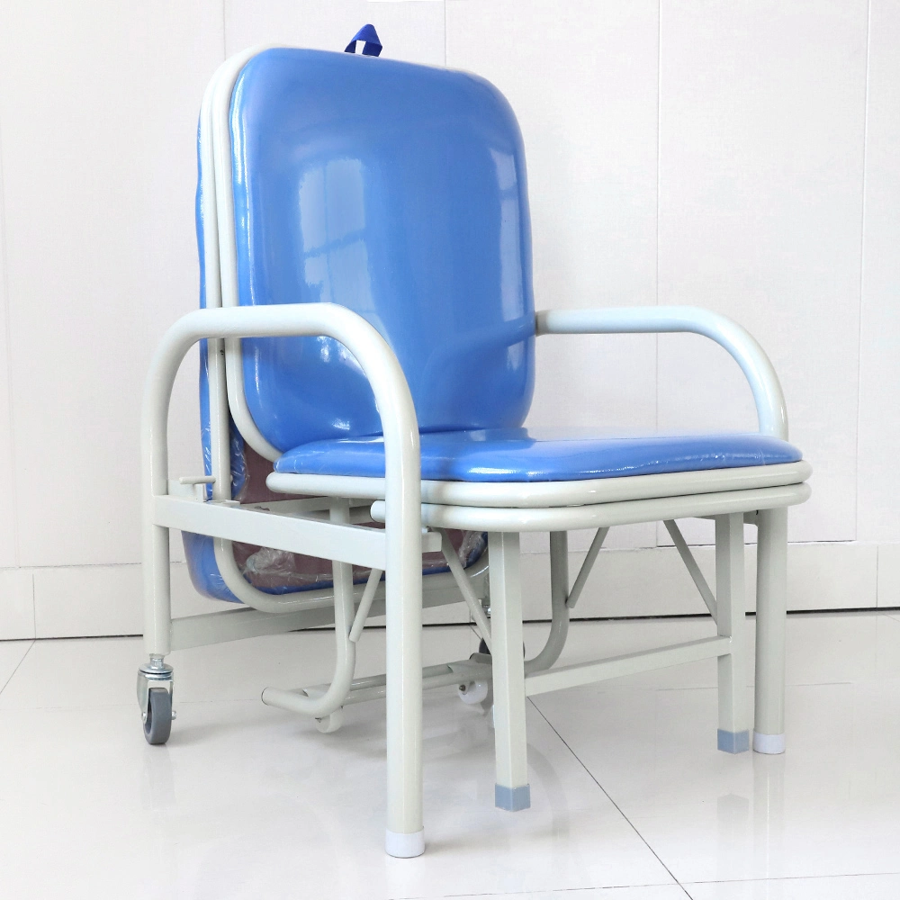 Stainless Steel Adjustable Foldable Accompany Chair with Wheels Medical Transfusion Chair		Medical Trolley