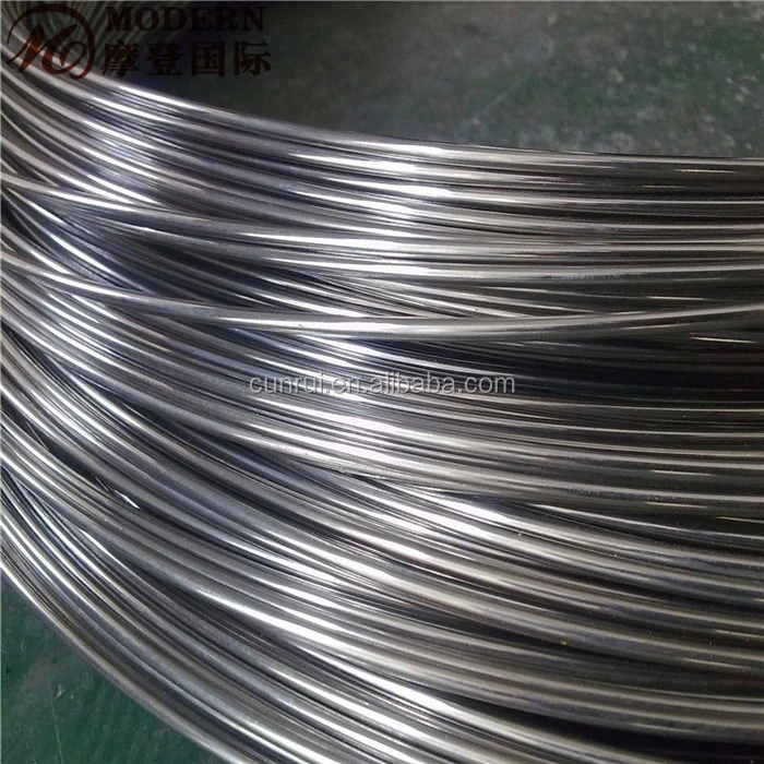 AISI 201/202/304/304L/316L/321 Bright Surface Cold Drawn 0.5-3.0mm Diameter Stainless Steel Soft Wire