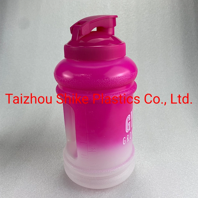 Half Gallon Water Bottle and Plastic Gallon Water Jugs Wholesale/Supplier 2.2L Candy Colors