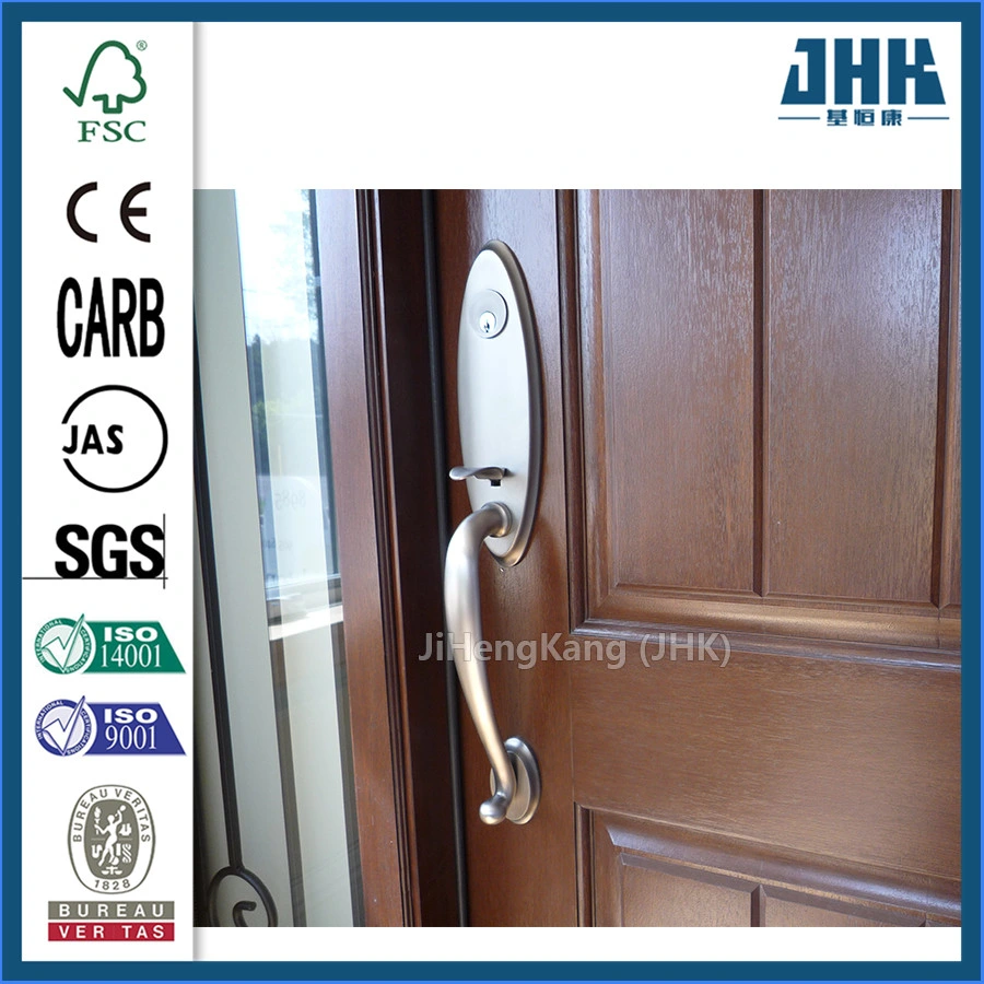 Decorative Western Style Wooden Chess Insulated Fiberglass Door (JHK-FD07-2-DW)