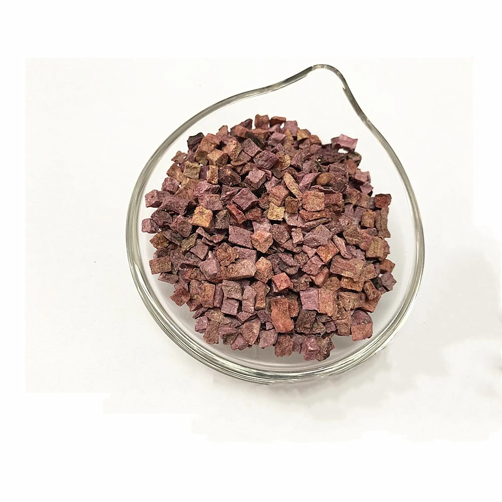 Hot Sale Dried Dehydrated Purple Sweet Potato Cubes