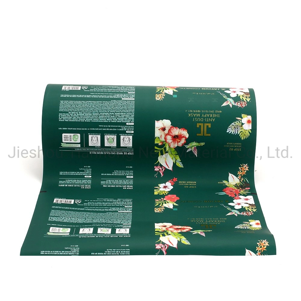 Automatic Plastic Mask sachet Packaging Film Roll Composite Packing Material