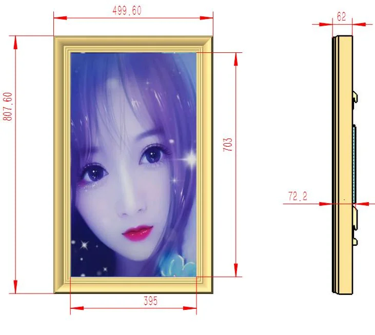 Video Display Digital Picture Frame Smart Digital Photo Frame