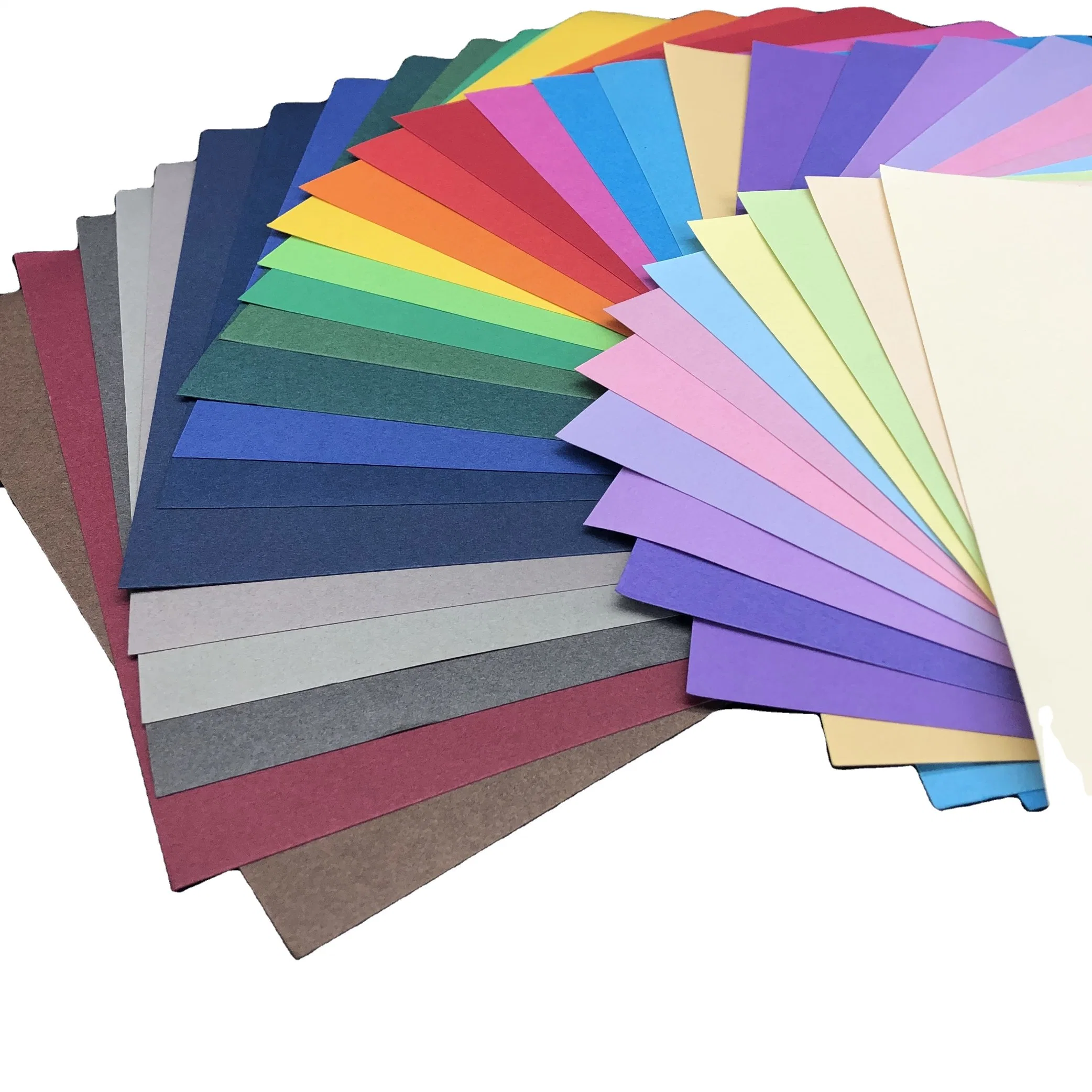 Factory Wholesale Textured Paper Cover Paper Embossed Color Board Leather Grain Binding