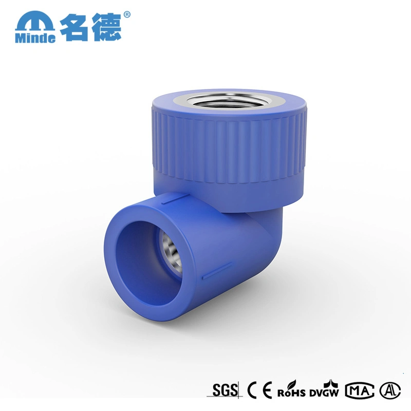 PPR Fittings Copper Thread Plastic Union Valve Plumping Parts Pipe Fitting