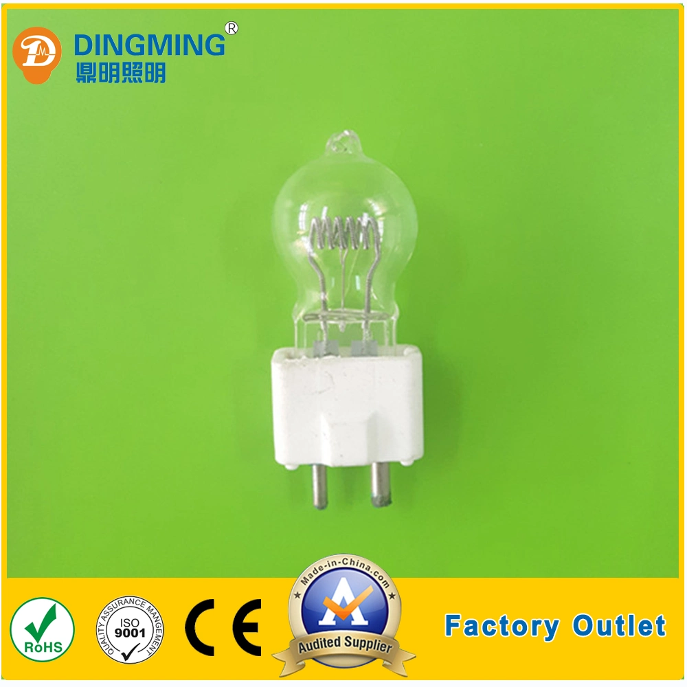 Spherical Single End White Light Spotlight Halogen Bulb