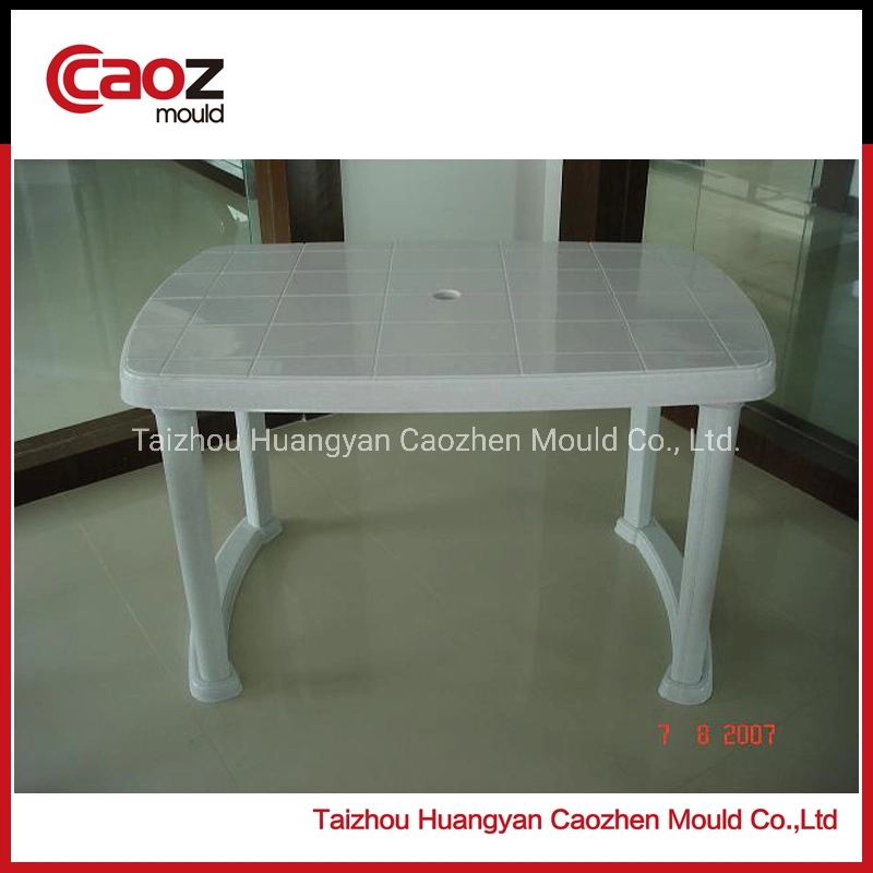 Plastic Injection Rectangular Table Mould for Outdoor Use