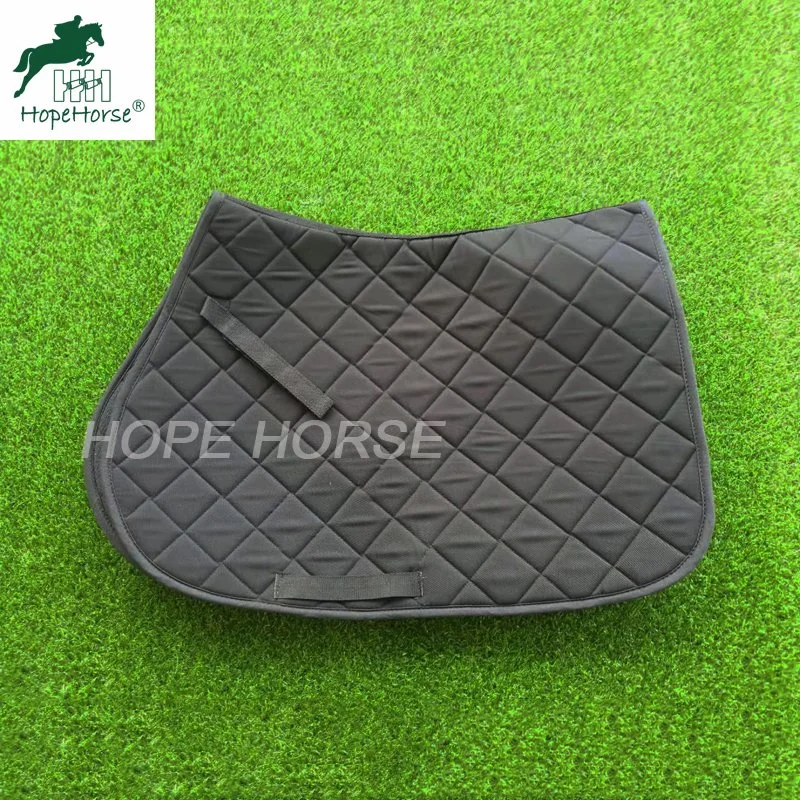 Customized Shape Polyester Fabric Comfortable Horse Gear Breathable Saddle Pad