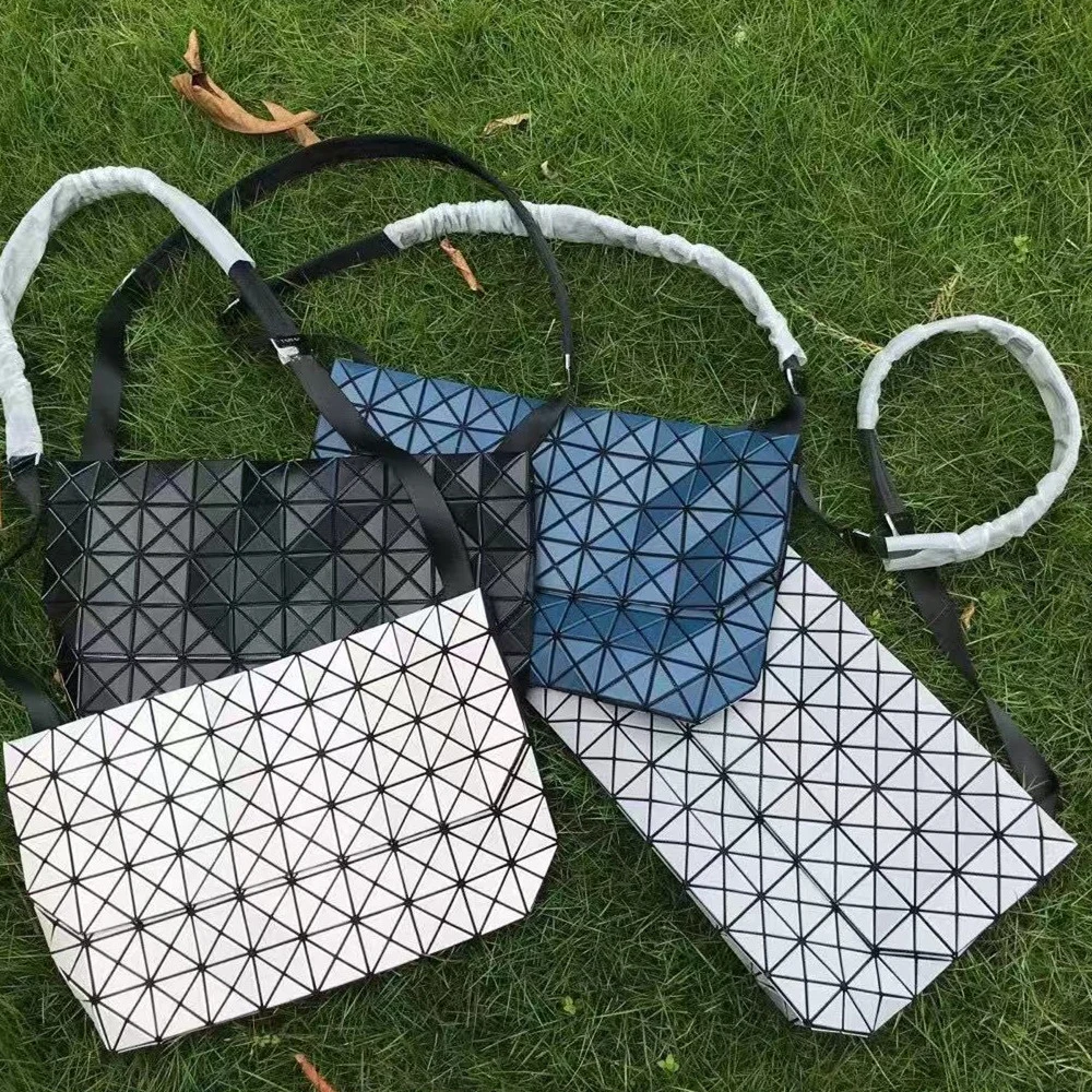 Linger Messenger Bag Falten Business Männer Umschlagtasche Matt Geometrisch Aktentasche