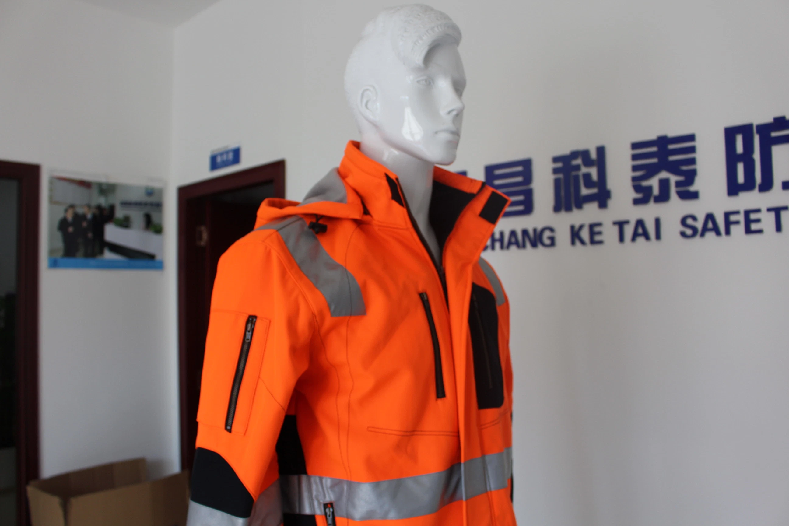 Highway Worker Suits Safety Orange Wear Rough Workwear Overall Workwear