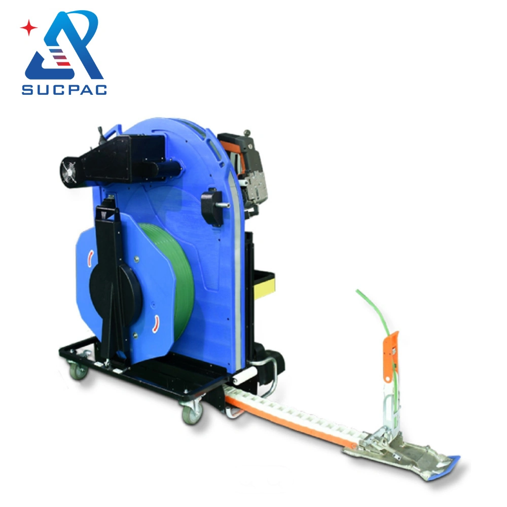 12-19 mm Pet /PP Strap Strapping Machine for Heavy Pallet