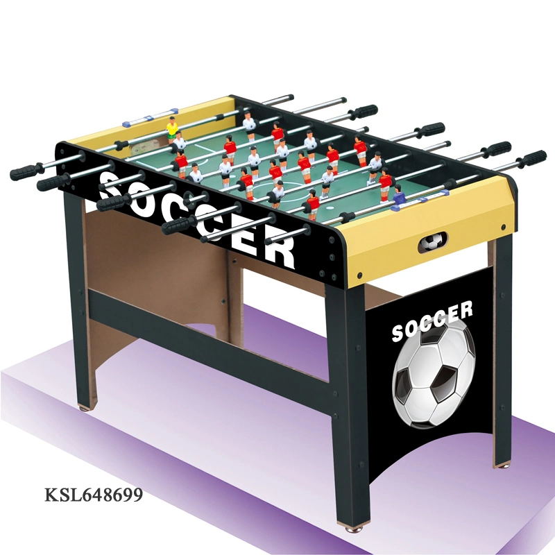 Best Seller Indoor Pub Game Toy Room Sports Football Table Big Size Child and Adult Hand Soccer Game Table Funny Soccer Table