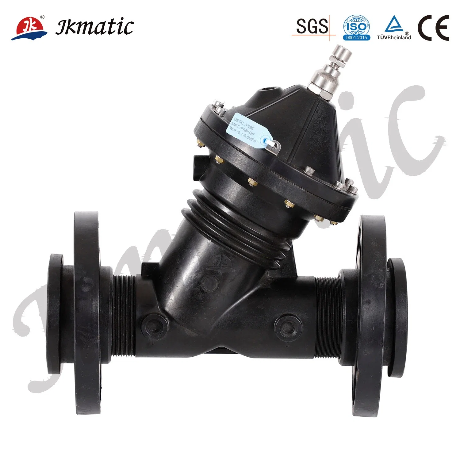 2" Automatic Switch Hydraulic Control Diaphragm Valve for Industrial Water Multi-Media Filter
