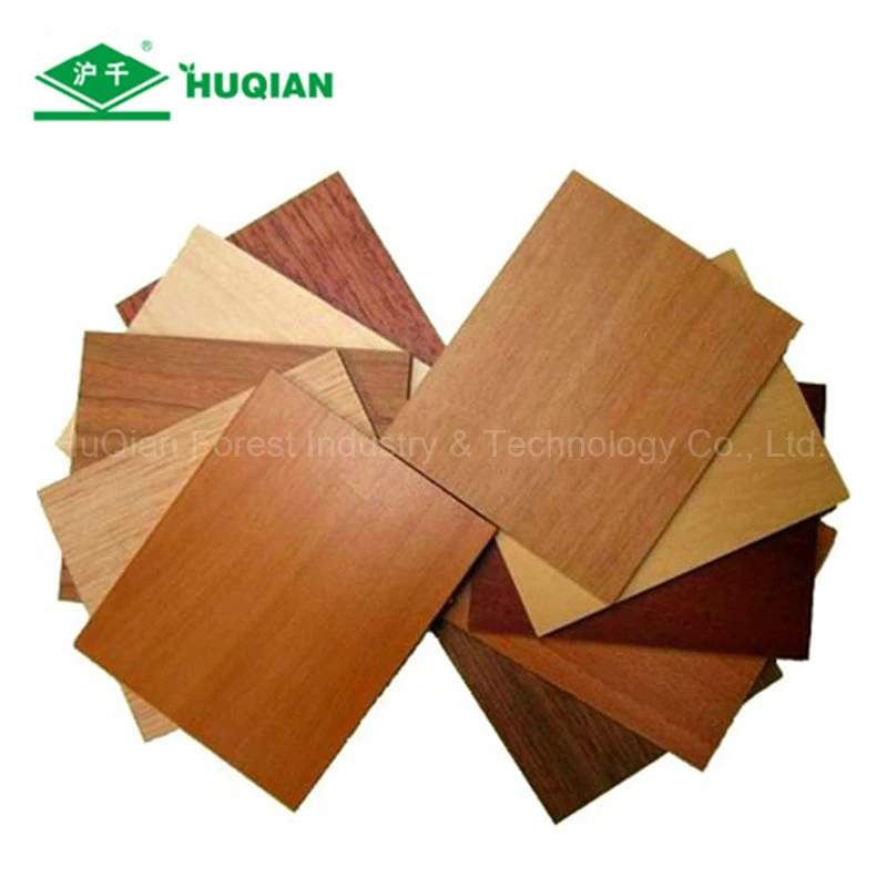 Furniture Grade Melamine Laminated HDF Board Fiberboard