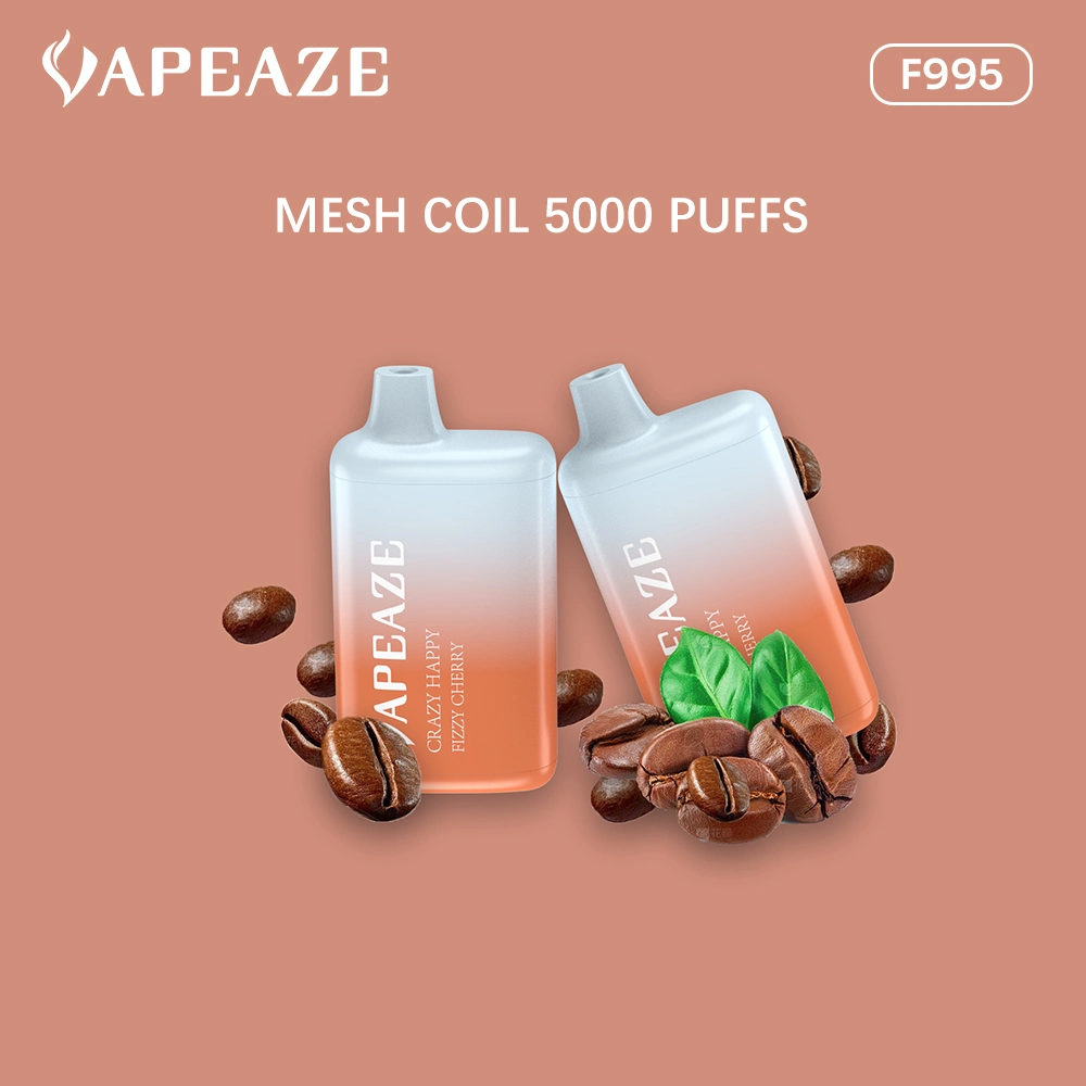 Vapeaze OEM/ODM Disposable/Chargeable Refilling Vape with 6000 Puffs Fruit Flavors Factory Disposable/Chargeable Electronic