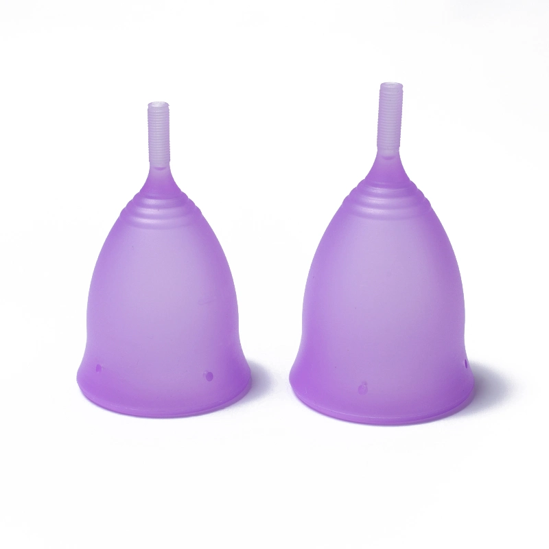 Collapsible Women Menstrual Cup Use