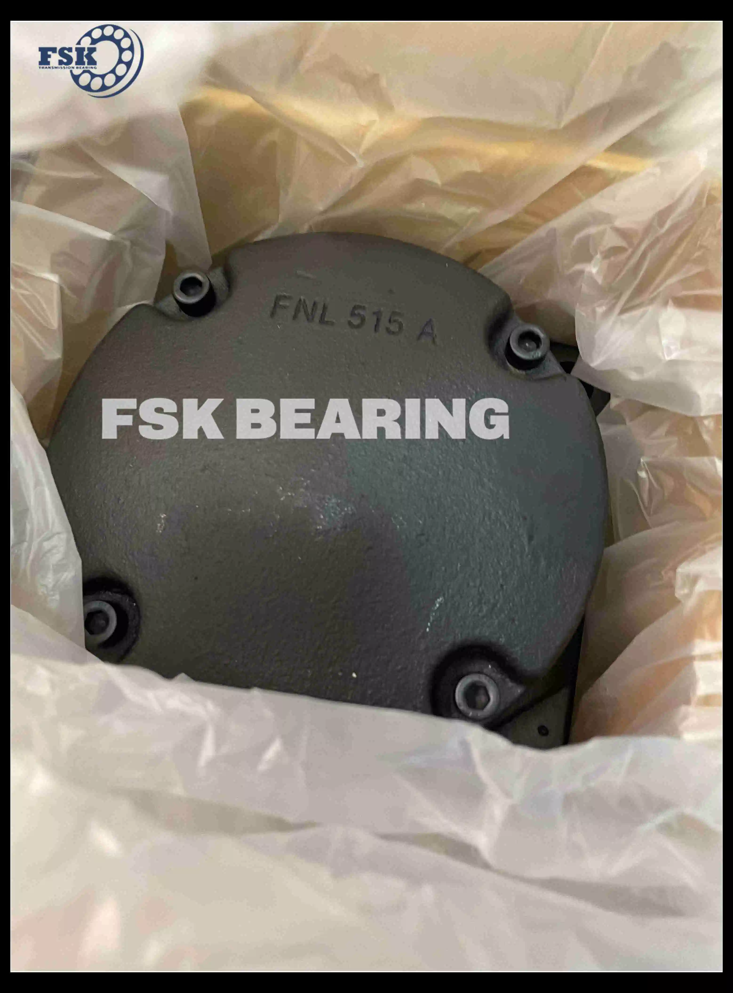 4 Bolt Type Fnl515A, Fnl515b Flanged Bearing Housing 65X95X190mm