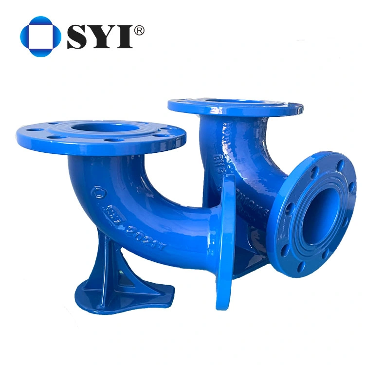 ISO2531, En545 Pn16 Ductile Iron Pipe Fitting Epoxy Coated All Flanged Tee