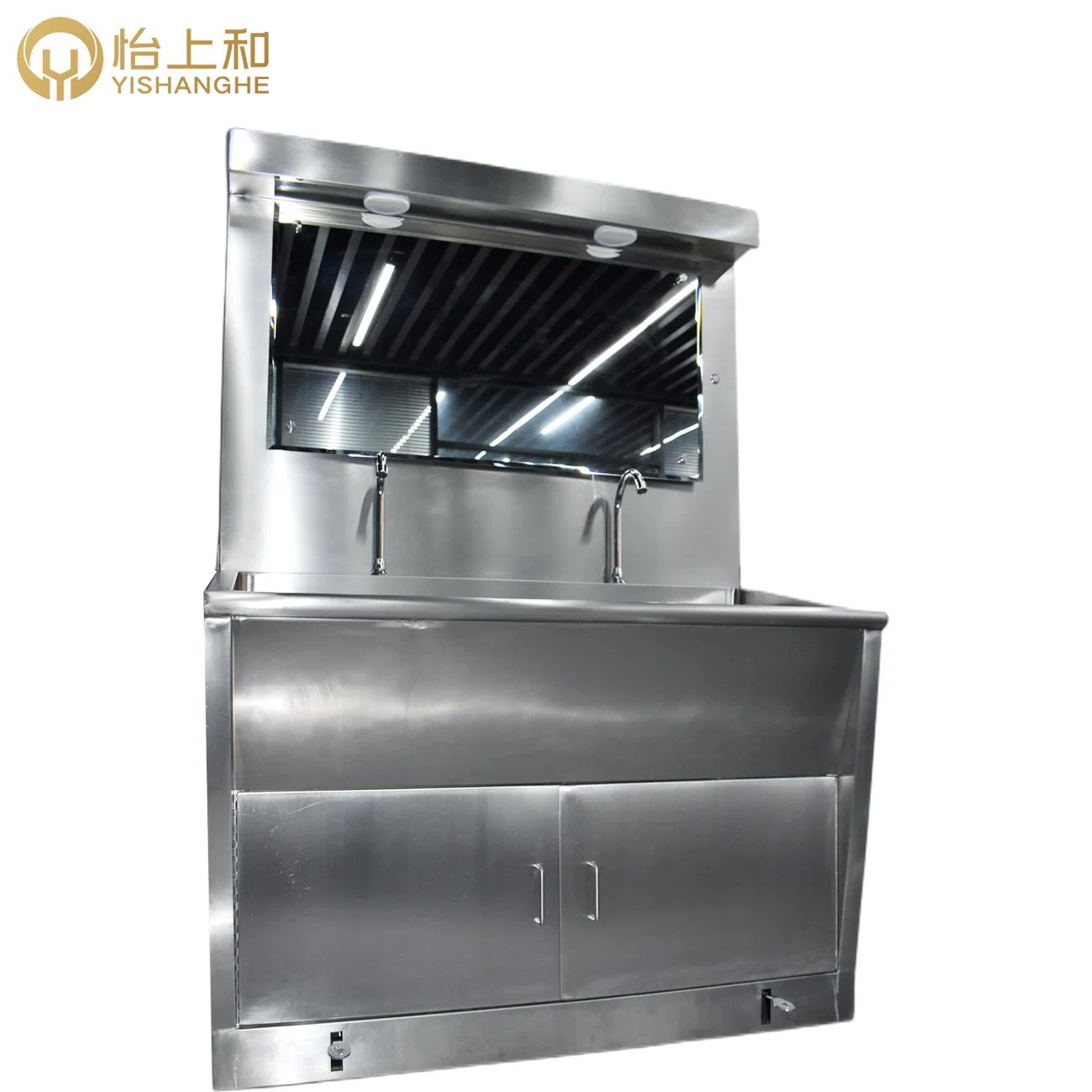 Veterinary Medical Stainless Steel Hospital Hand Washing Sink Cabinet Knee