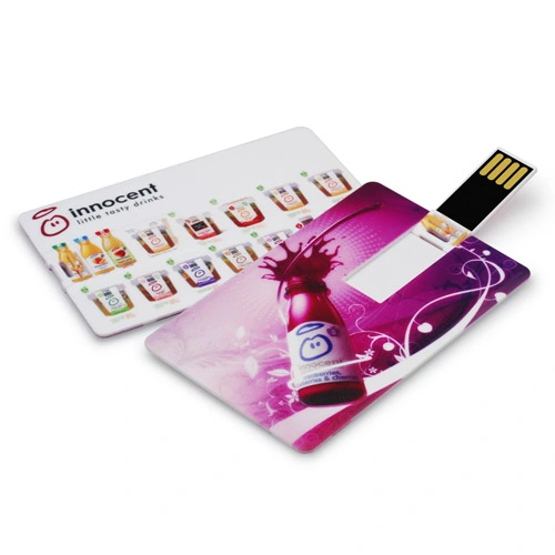 Tarjeta de crédito el disco USB 4G 8g 16g 32g 64g 128g Tarjeta de memoria