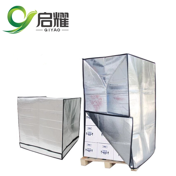 High quality/High cost performance  Waterproof Eco-Friendly Reusable LDPE+Al Insulated Pallet Cover