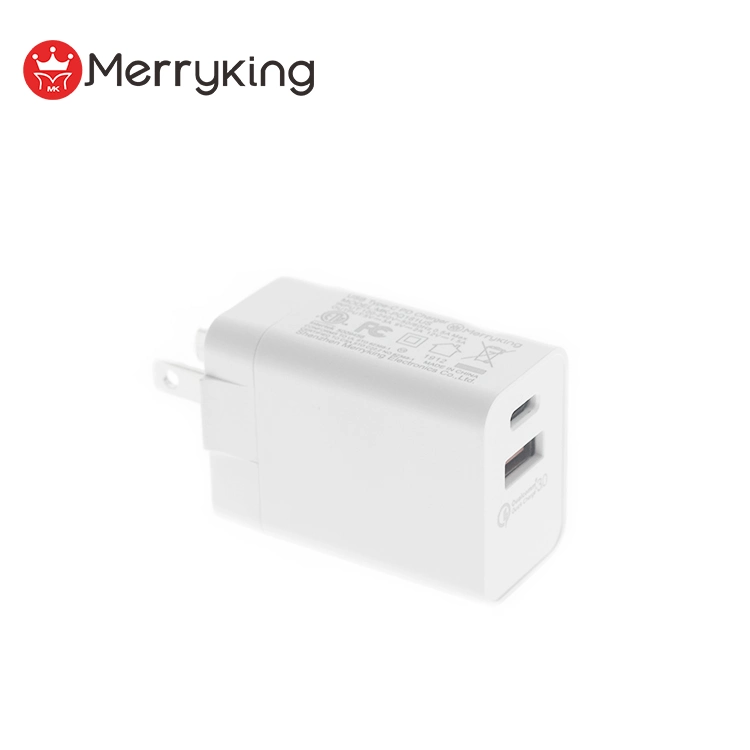 adaptateur électrique 18 W de sortie de PD pour les mobiles des caméras CCTV FCC cUL certifié QC3.0 Chargeur rapide