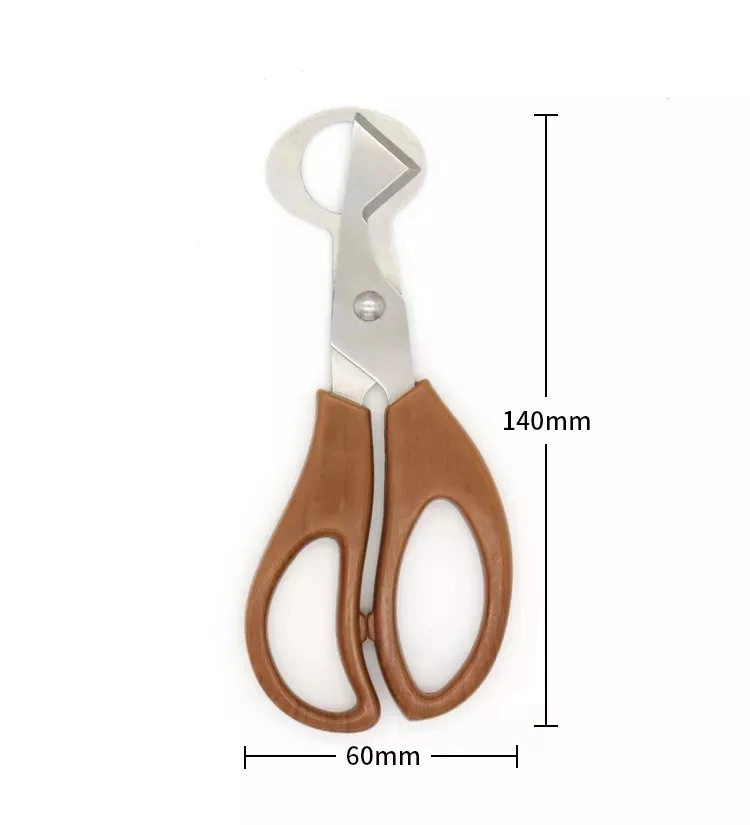 Hot Sale Kitchen Scissors Stainless Steel Plastic Handle Egg Cutter Eggshell Cutter Egg Cutter Quail Egg Scissors