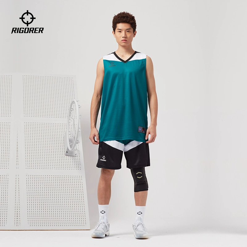 CE Rigorer Basketball Jersey Anzüge Mesh Stoff Loose Saum Sport Tragen Großhandel/Lieferant Benutzerdefinierte Herren