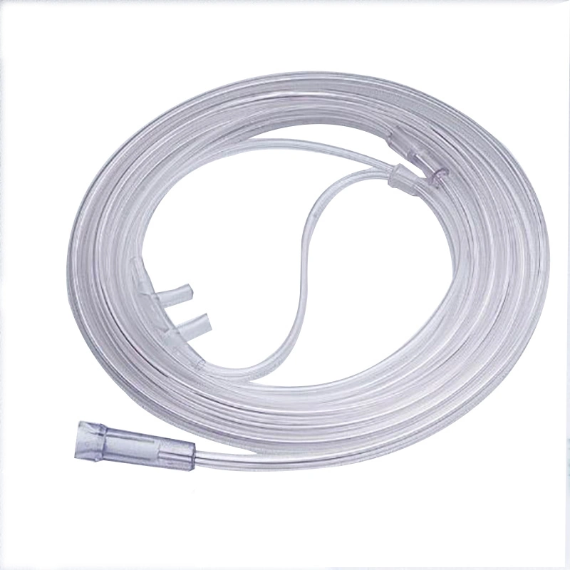 PVC O2/CO2 Infant and Adult Nasal Cannula Oxygen Catheter Set Source Supply