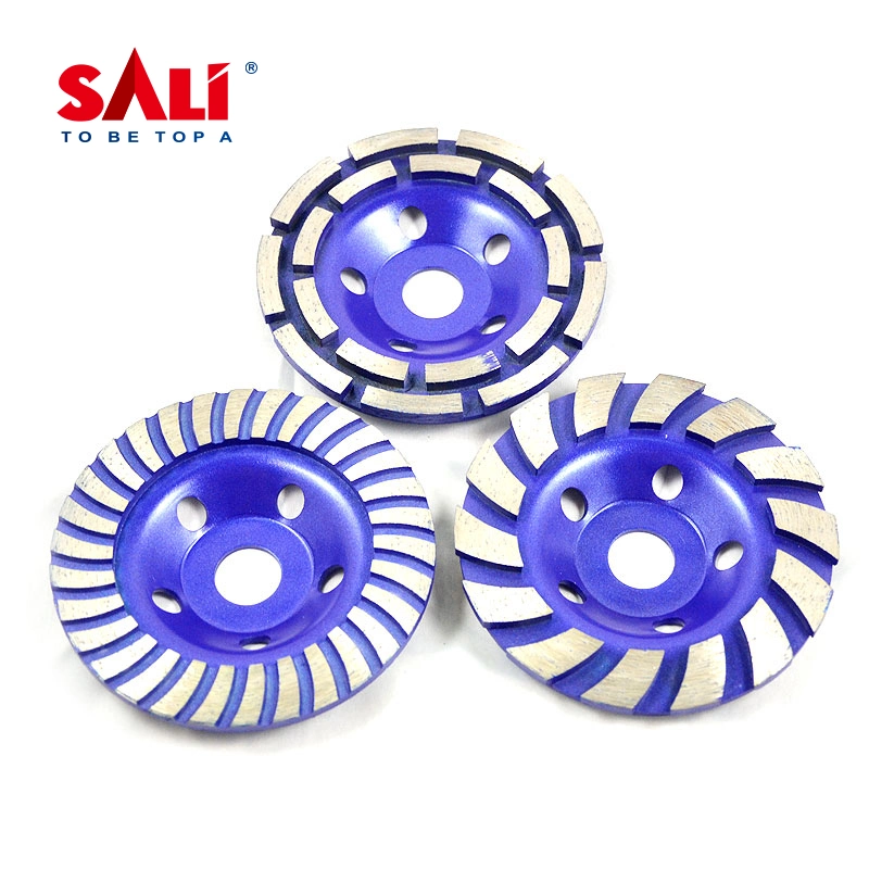 Sali Manufacture Sintered Diamond Turbo Cup Grinding Cup Wheel