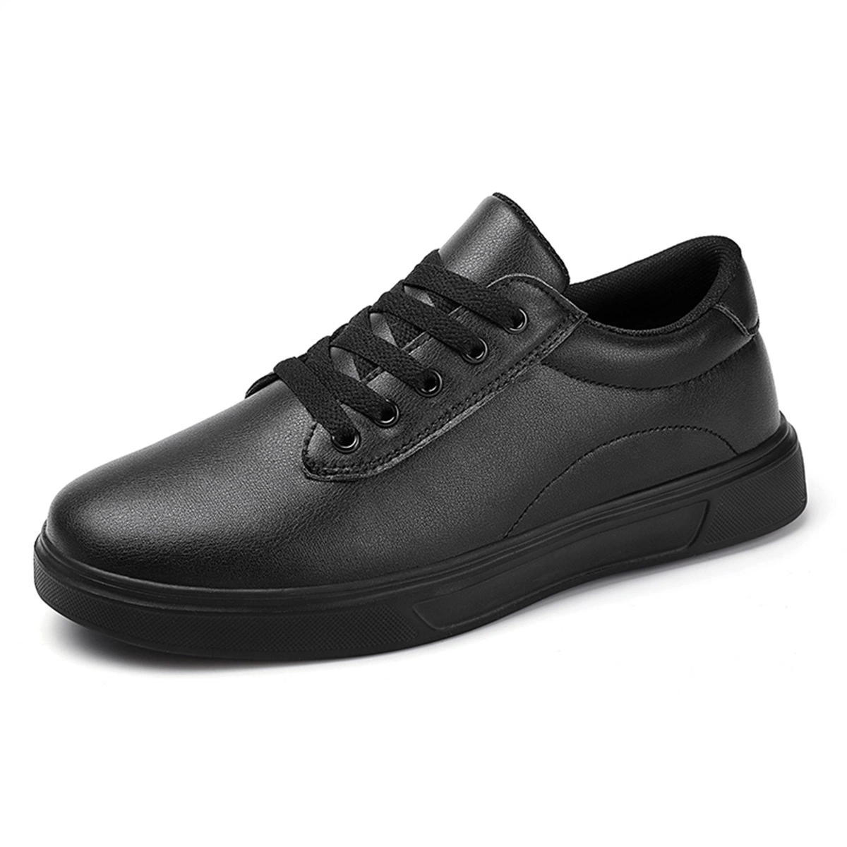 Plus Size Black Sneakers Leisure and Comfort Fashion White Shoes