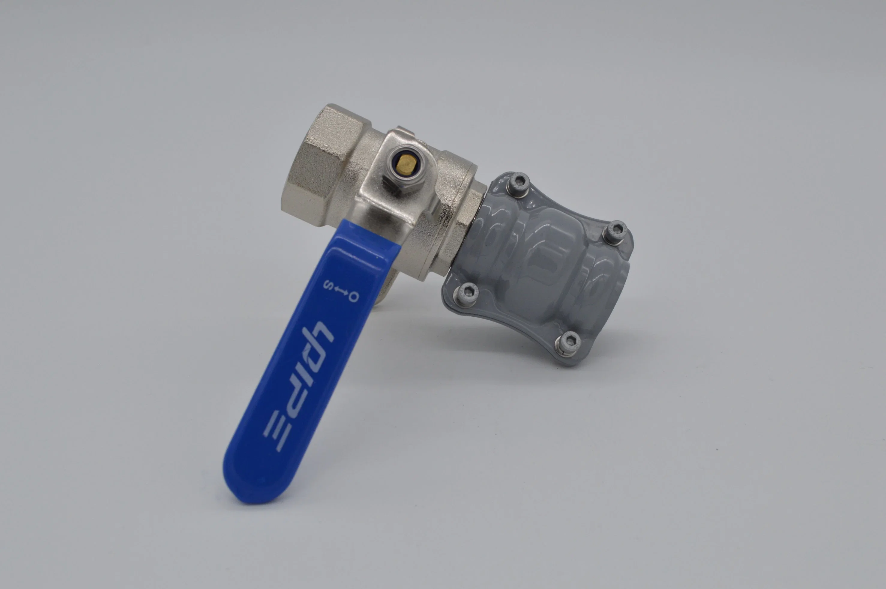 Metal Pipeline Hardware Supplier Single Plug Internal Thread Ball Valve