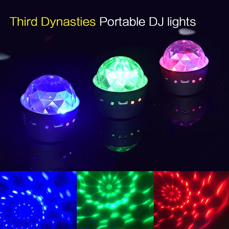 Mini Size Car Using Voice Control Disco Party Lights Stage Lighting DJ Strobe Light Ball