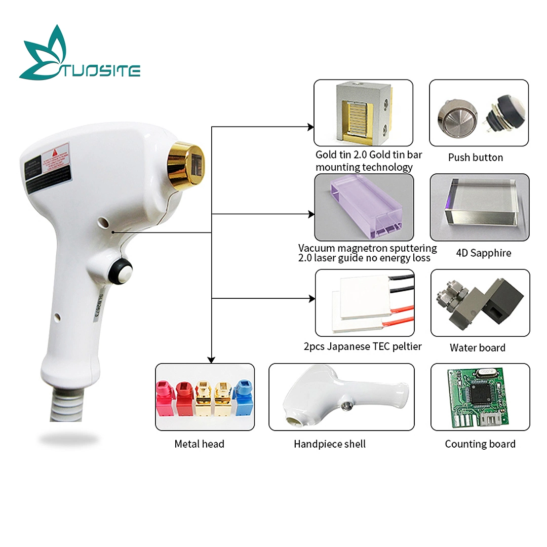 New Technology 808 Nm Diode Laser Hair Removal Medical Equipment