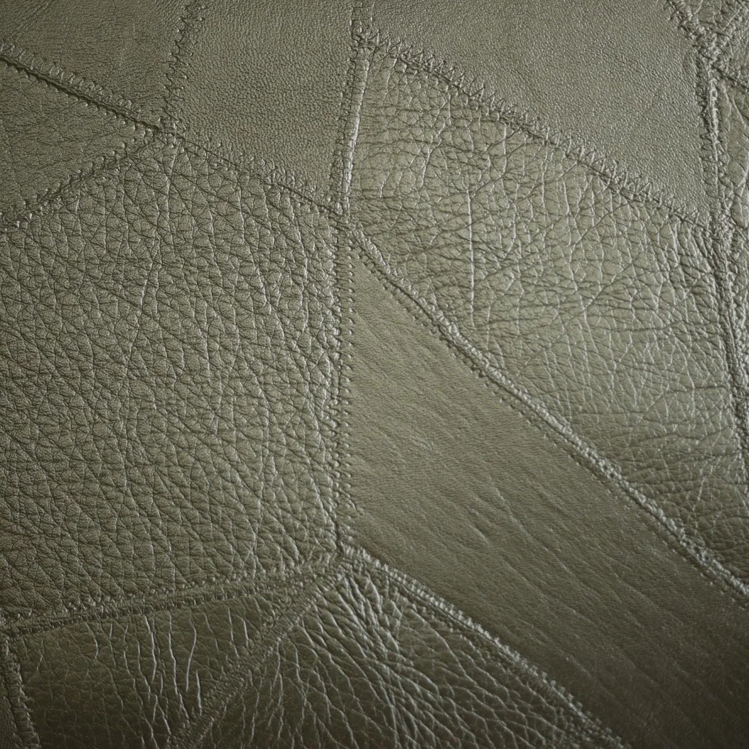 Eco-Friendly New Custom Textiles Embossed Artificial Leather Fabrics Products Faux Synthetic